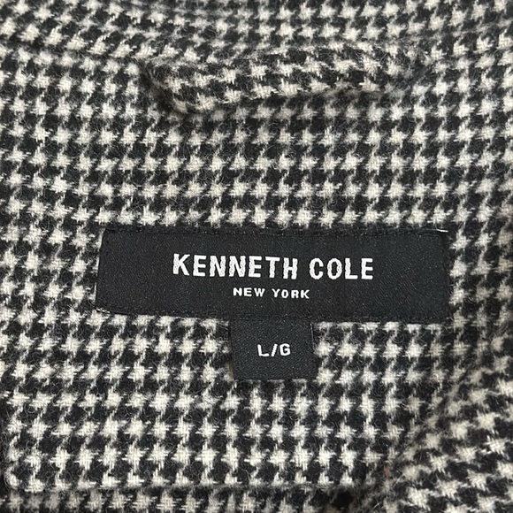 (P2) KENNETH COLE NEW YORK
Oversized wool blend coat with check print, size L - Picture 7 of 16